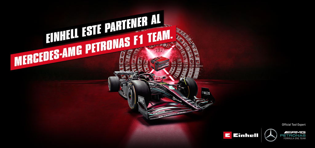 einhell is partner mercedes amg petronas f1 team