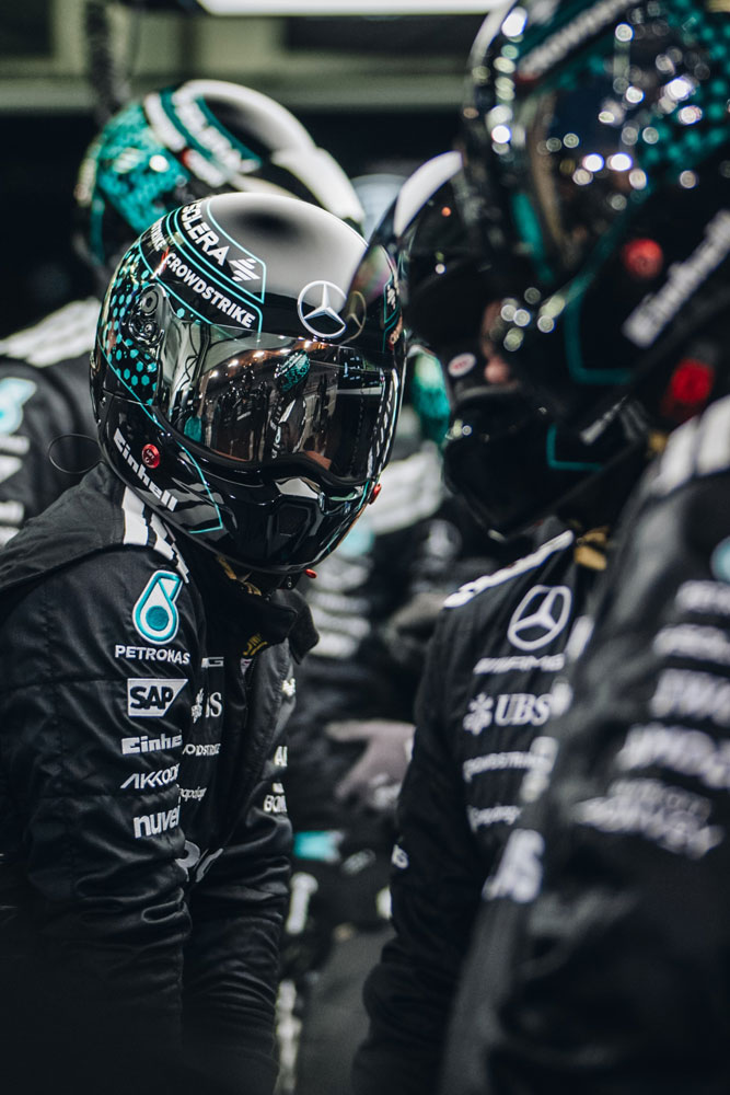 Mecanicii Mercedes Formula 1.