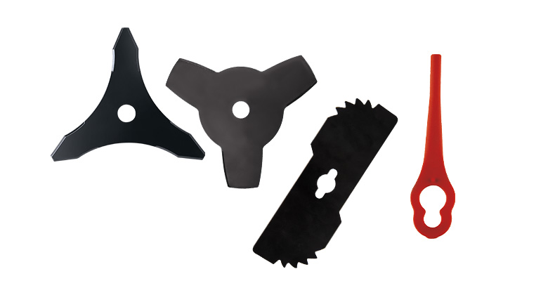 the different spare blades