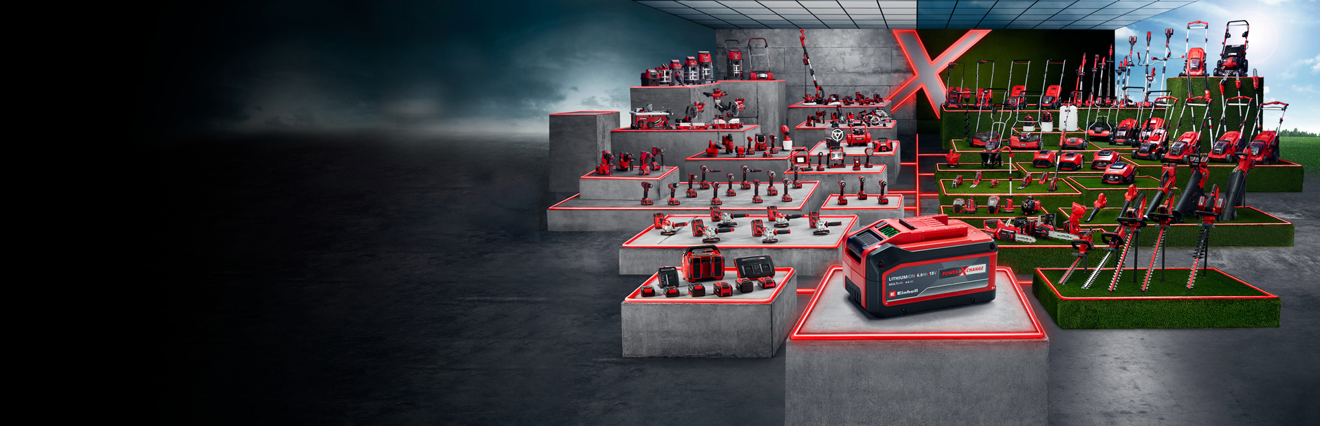 power x change range